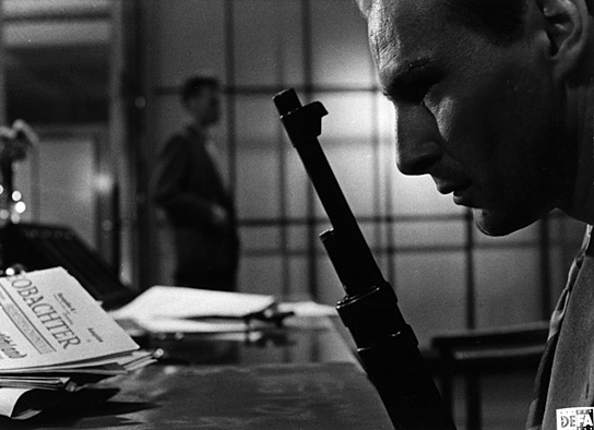 Hannjo Hasse (als Helmut Naujoks) in "Der Fall Gleiwitz" (1961/62) Der Fall Gleiwitz, Quelle: DEFA-Stiftung, © DEFA-Stiftung, Kurt Schütt