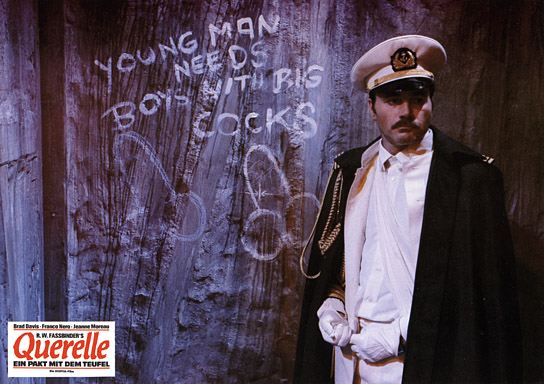 Franco Nero in "Querelle - Ein Pakt mit dem Teufel" (1982)