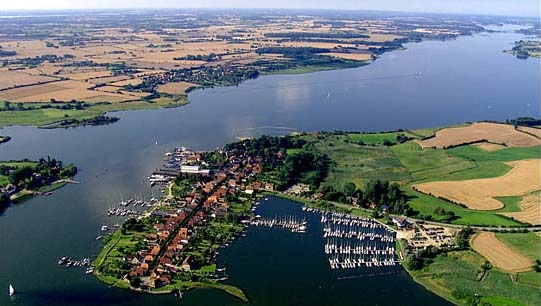 Die Ostsee von oben