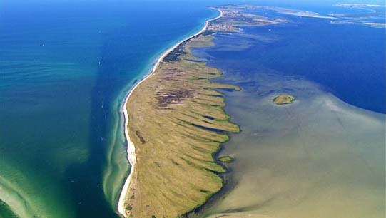 Die Ostsee von oben