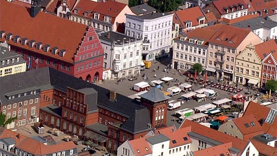 Die Ostsee von oben