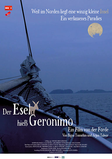 Filmplakat von "Der Esel hieß Geronimo" (2018); Quelle: GMfilms, DFF, © GMfilms