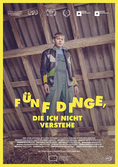 Filmplakat von "Fünf Dinge, die ich nicht verstehe" (2018); Quelle: 