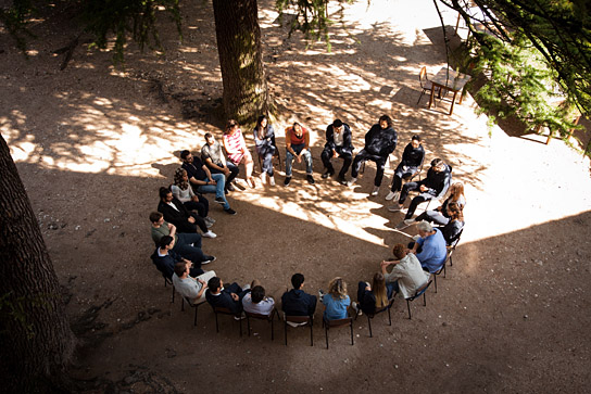 "CRESCENDO #makemusicnotwar" (2019); Quelle: Camino Filmverleih, DFF, © CCC Filmkunst, Foto: Oliver Oppitz