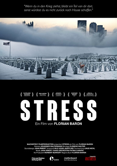 Filmplakat von "Stress" (2018); Quelle: Antiheld Filmverleih, DFF