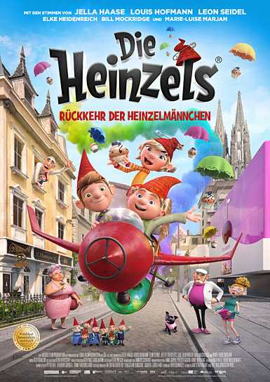 Filmplakat von "Die Heinzels - Rückkehr der Heinzelmännchen"  (2019); Quelle: TOBIS Film, DFF, © TOBIS Film