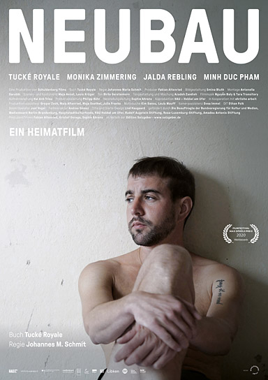 Filmplakat von "Neubau" (2019); Quelle: Edition Salzgeber, DFF, © Salzgeber & Co. Medien GmbH