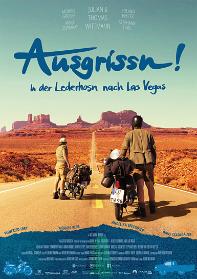 Filmplakat von "Ausgrissn! In der Lederhosn nach Las Vegas" (2020)