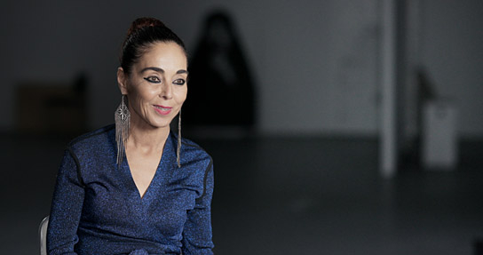 Shirin Neshat in "Body of Truth" (2019); Quelle: Filmwelt Verleihagentur, DFF, © Börres Weiffenbach