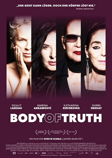 Filmplakat von "Body of Truth" (2019); Quelle: Filmwelt Verleihagentur, DFF