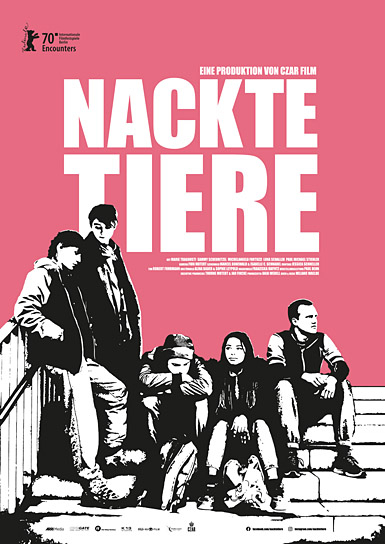 Filmplakat von "Nackte Tiere" (2020); Quelle: déjà-vu Film, DFF, © déjà-vu Film