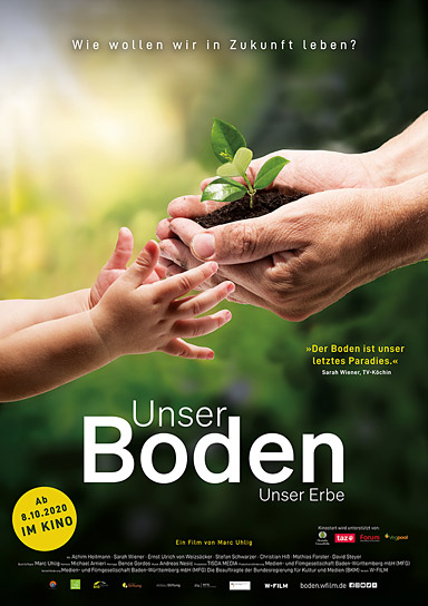 Filmplakat von "Unser Boden, unser Erbe" (2019);  Quelle: W-film, DFF