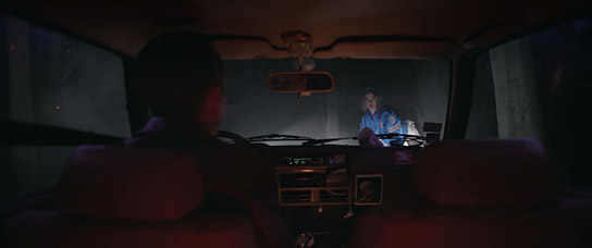 Anton von Lucke, Nina Gummich in "Auto" (2020); Quelle: Filmfestival Max Ophüls Preis 2021