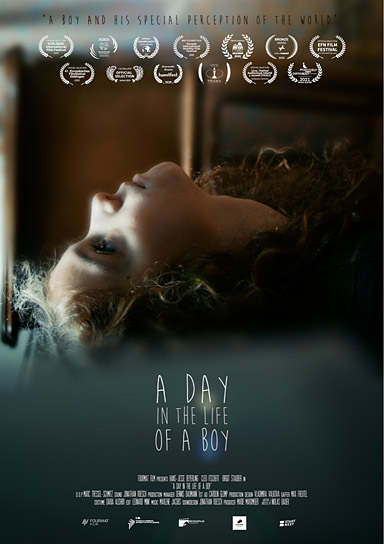 Filmplakat von "A Day in the Life of a Boy" (2021); Quelle: Niklas Bauer, © Fourmat Film GmbH