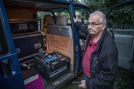 Helmut Göldner in "Kinomann - Von einem der einfach weiter macht" (2020); Quelle: Kippelsteiner Filme, DFF, © Kippelsteiner Filme