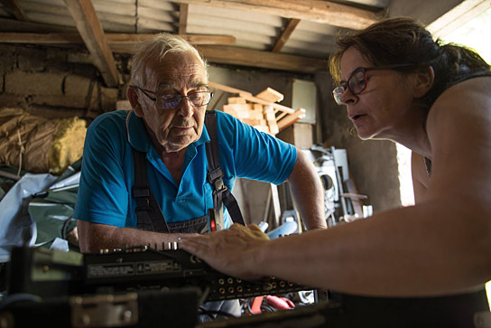 Helmut Göldner in "Kinomann - Von einem der einfach weiter macht" (2020); Quelle: Kippelsteiner Filme, DFF, © Kippelsteiner Filme