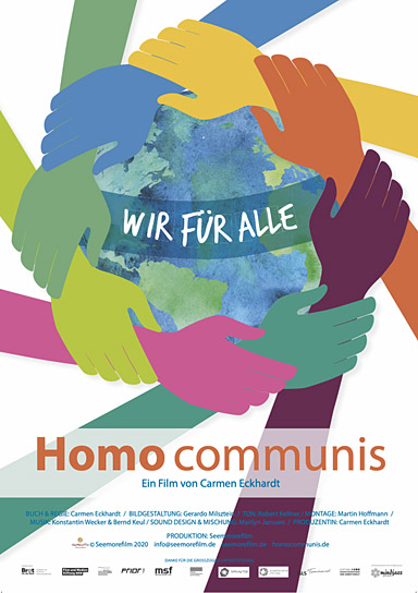 Filmplakat von "Homo Communis" (2020); Quelle: mindjazz pictures, DFF