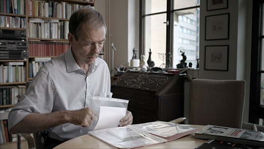 Hans Coppi jr., Sohn von Hans Coppi (Funker) in "Die Rote Kapelle" (2020); Quelle: farbfilm verleih, DFF, © Lichtblick Film