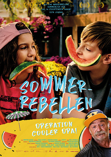 Filmplakat von "Sommer-Rebellen" (2020); Quelle: farbfilm verleih, DFF