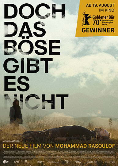 Filmplakat von "Doch das Böse gibt es nicht" (2020); Quelle: Grandfilm, DFF