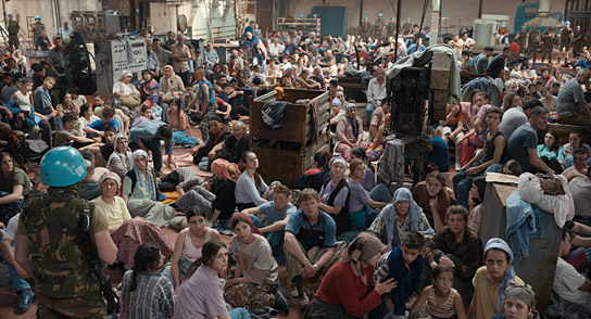 "Quo vadis, Aida?" (2020); Quelle: farbfilm verleih, DFF, © Deblokada Film Production, Foto: Christine A. Maier