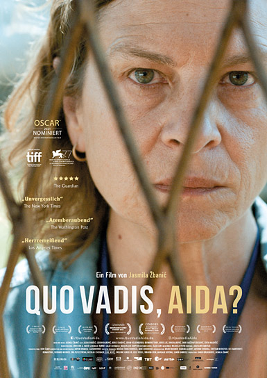 Filmplakat von "Quo vadis, Aida?" (2020); Quelle: farbfilm verleih, DFF