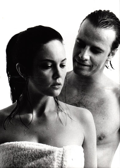 Diane Lane, Christopher Lambert (v.l.n.r.) in "Knight Moves - Ein mörderisches Spiel" (1991)