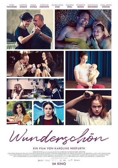 Filmplakat von "Wunderschön" (2020); Quelle: Warner Bros. Pictures Germany, DFF, © 2021 Warner Bros. Entertainment