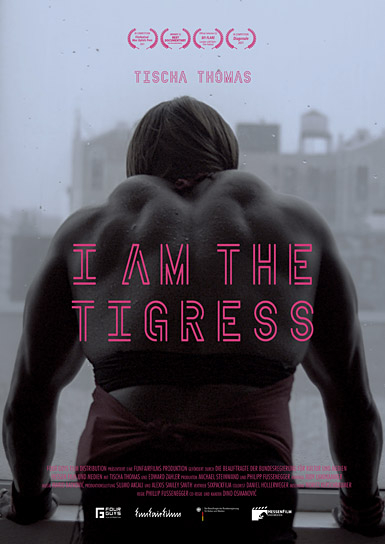 Filmplakat von "I am the Tigress" (2020), Quelle: FOUR GUYS Film Distribution, DFF