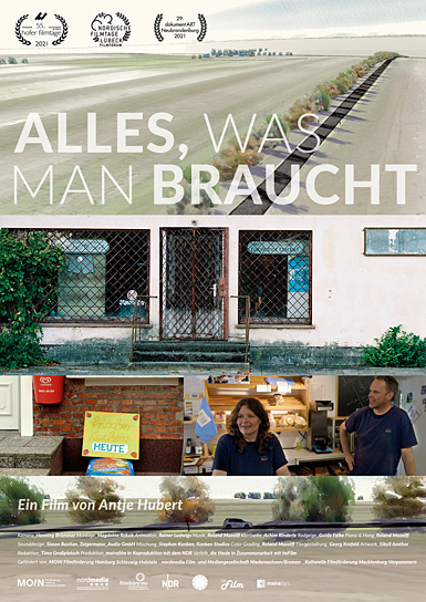 Filmplakat von "Alles, was man braucht" (2021), Quelle: imFilm Agentur + Verleih, DFF, © mairafilm