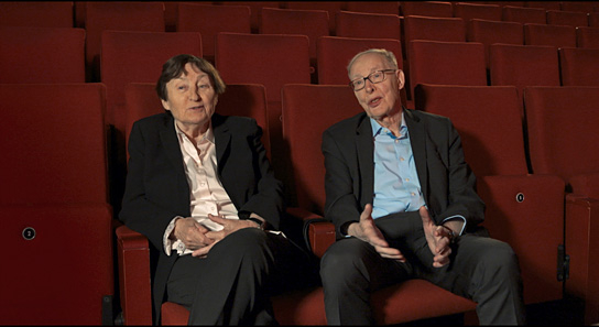 Erika Gregor, Ulrich Gregor (v.l.n.r.) in "Komm mit mir in das Cinema - Die Gregors" (2022)