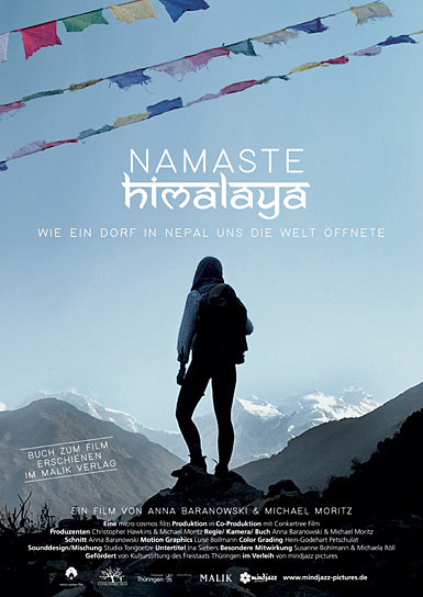 Filmplakat von "Namaste Himalaya - Wie ein Dorf in Nepal uns die Welt öffnete" (2021)