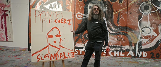 Jonathan Meese in "Daniel Richter" (2022)