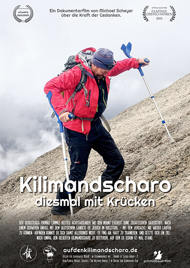 Filmplakat von "Kilimandscharo - Diesmal mit Krücken"(2022)