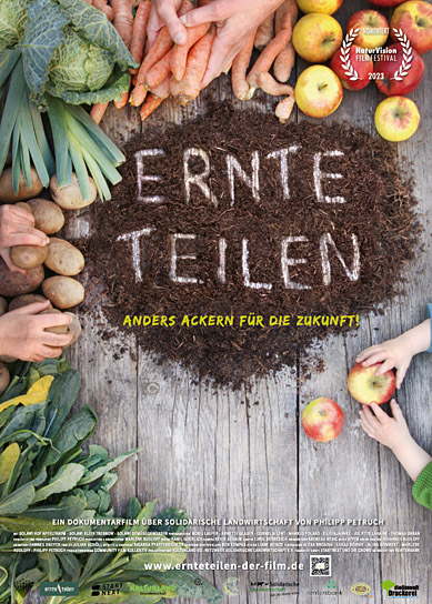 Filmplakat von "Ernte teilen - Anders Ackern für die Zukunft" (2022)