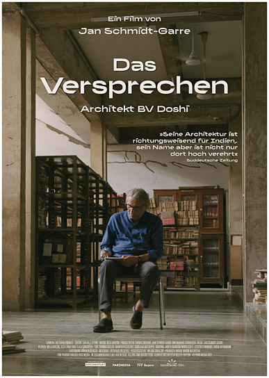 Filmplakat von "Das Versprechen - Architekt BV Doshi" (2023)