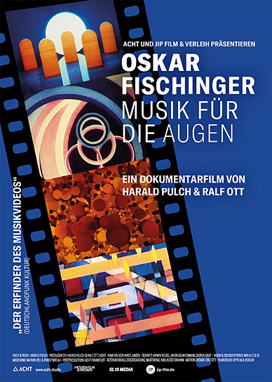 Filmplakat von "Oskar Fischinger - Musik für die Augen" (2023)