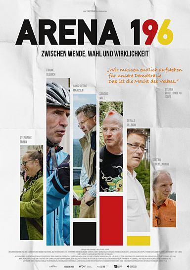 Filmplakat von "Arena 196 - Zwischen Wende, Wahl und Wirklichkeit" (2023)