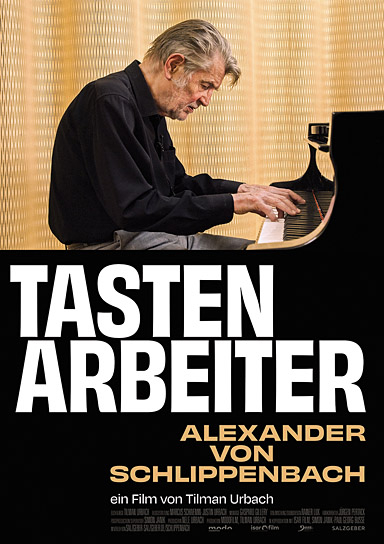 Filmplakat von "Tastenarbeiter - Alexander von Schlippenbach" (2023)