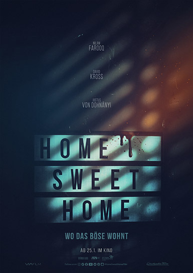 Filmplakat von "Home Sweet Home - Wo das Böse wohnt" (2023)