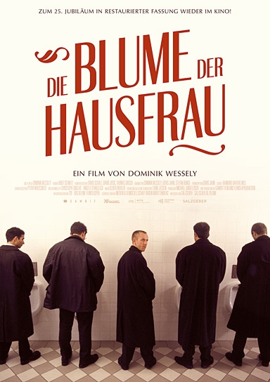 Filmplakat der Wiederaufführung zum 25. Jubiläum von "Die Blume der Hausfrau" (1998/2024)