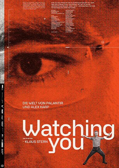 Filmplakat von "Watching You - Die Welt von Palantir und Alex Karp" (2024)