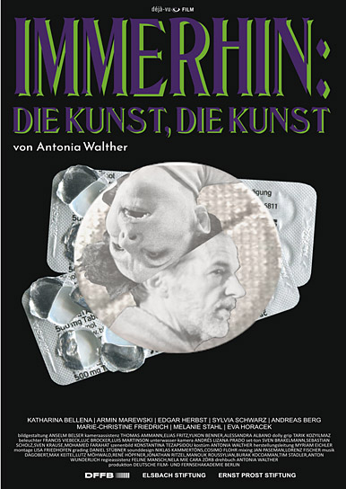 Filmplakat von "Immerhin: Die Kunst, die Kunst" (2023)