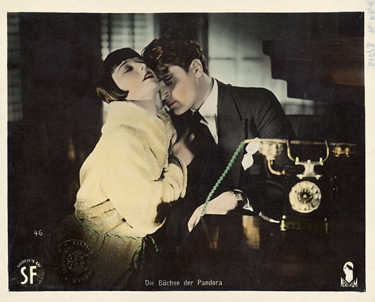 Louise Brooks, Franz Lederer (v.l.n.r.) in "Die Büchse der Pandora" (1929)