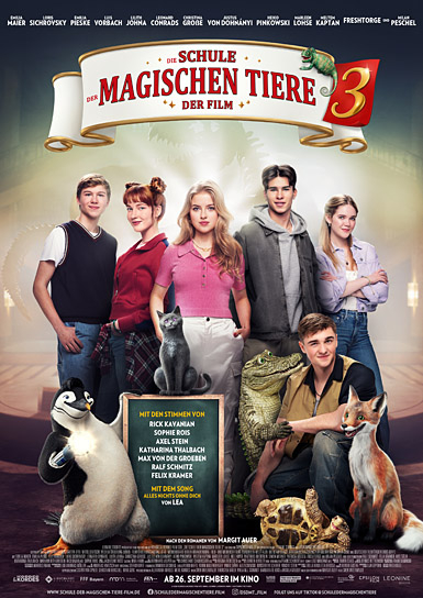 Filmplakat zu "Die Schule der magischen Tiere 3" (2024)