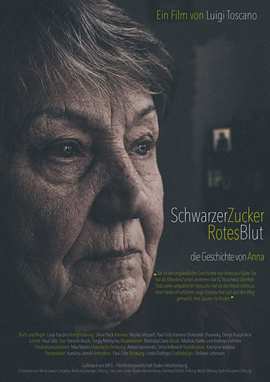 Filmplakat von "Schwarzer Zucker, Rotes Blut" (2024)