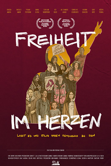 Filmplakat von "Freiheit im Herzen - Lasst es uns eilig haben, menschlich zu sein" (2024)