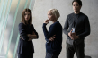 Paula Beer, Elisabet Johannesdottir, Noah Saavedra (v.l.n.r.) in "Bad Banks" [Staffel 2, Episode 3] (2020);