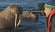 Dreharbeiten zu "Spitzbergen - Auf Expedition in der Arktis" (2020); Quelle: comfilm.de, DFF