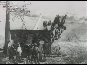 Screenshot aus "Ein Kampftag an der Westfront" Ein Kampftag an der Westfront